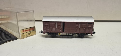 Rowa wagon couvert - couvert, sncf