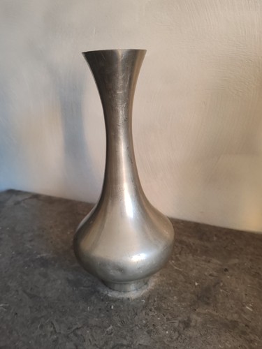 Vase vintage étain pura - vintage, Étain.