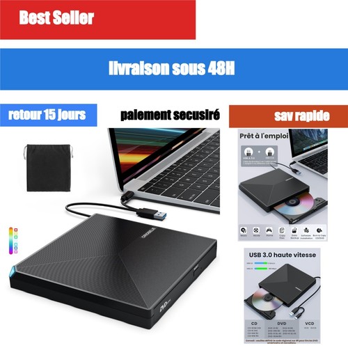 Graveur dvd externe usb - externe,
