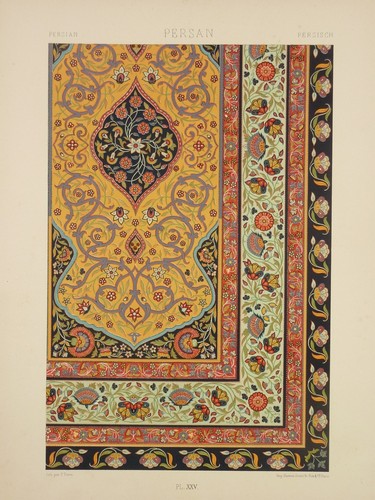 Raop025 art persan tapis - raop025,