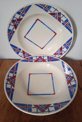 Vintage une ancienne - vintage, assiette