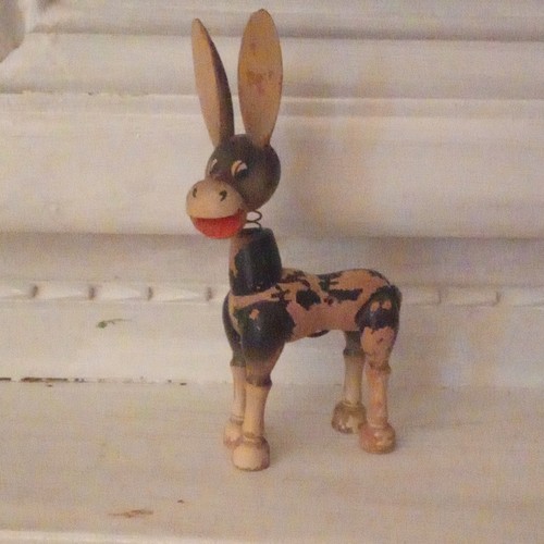 Jouet ancien figurine âne - jouet,