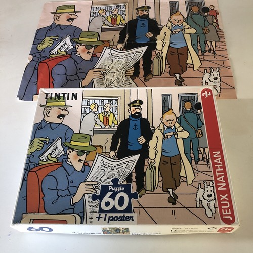Puzzle hergé tintin pieces - puzzle,