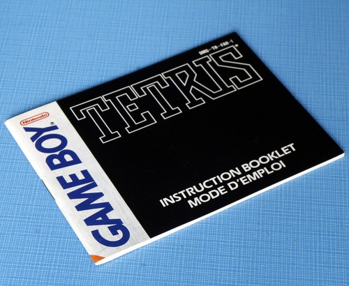Notice jeu vidéo - du, "tetris"