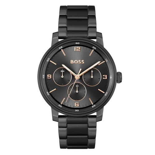 Boss montre noir - noir, multi-cadrans