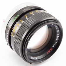 Objectif manuel Canon FD f1.4