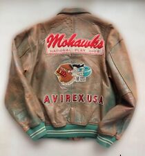 blouson cuir homme Avirex