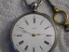 montre gousset argent Detouche