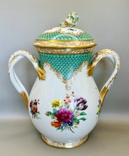 Vienna porcelain cutlery pot for the Ottoman market 1749-1827