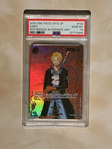 One piece psa - 10, sabo