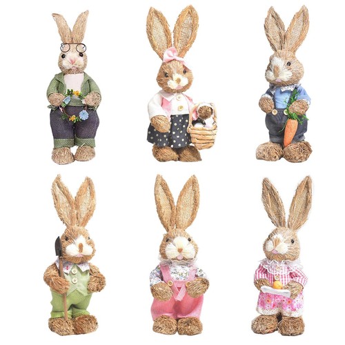 Lapin printemps sculpture - lapin,