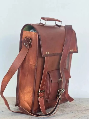 Sacoche marron pour homme