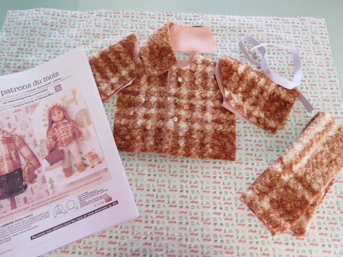 Kit vêtement poupée modes - kit,
