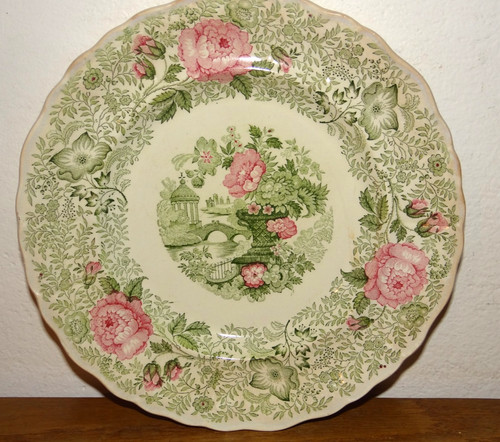 Rare assiette décor - rare, à