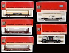 train HO JOUEF 5 wagons en boite  / jouet ancien