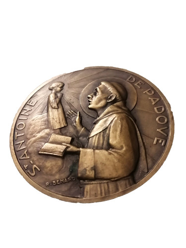 Médaille ancienne saint - médaille,