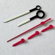 Enregistrement de Pointeur - Noir/Rouge - Eta Valjoux 7750 Chrono - Horloge -