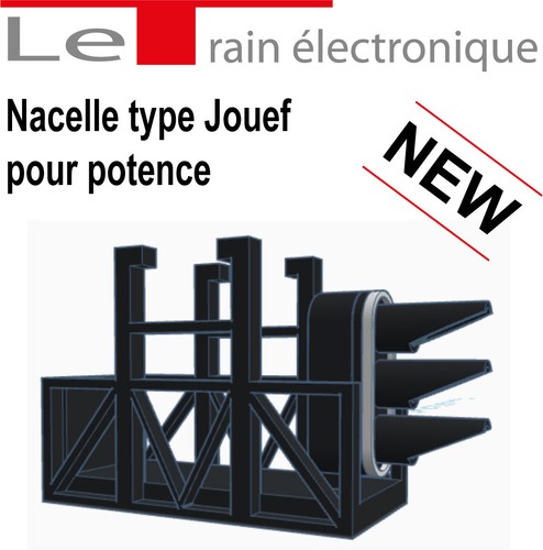 Nacelle type jouef - jouef, pour