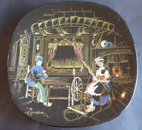 Joli assiette emaux longwy - joli,