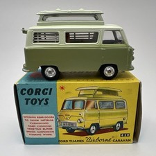 Vintage Corgi 420 Ford Thames Airborne Caravan. VN Mint In N Mint Original Box