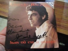 claude barzotti cd single mais ou est donc la musique dedicacé