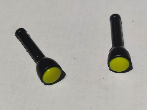 Playmobil lampes noires - x2,