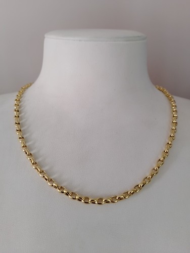 18k jaune chaîne - or,