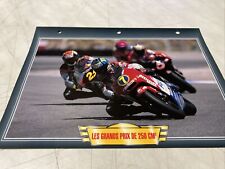 Discipline moto grand prix 250 cm3 course fiche carte passion collection Atlas