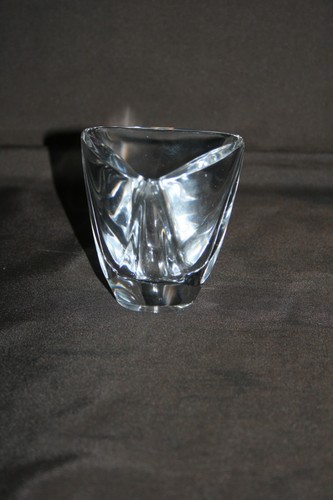 Vase cristal signé val - vase,