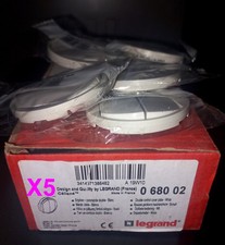 Lot de enjoliveur double blanc