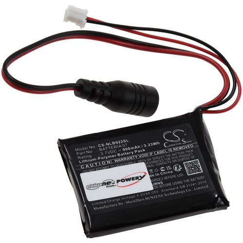 Batterie pour casque moto