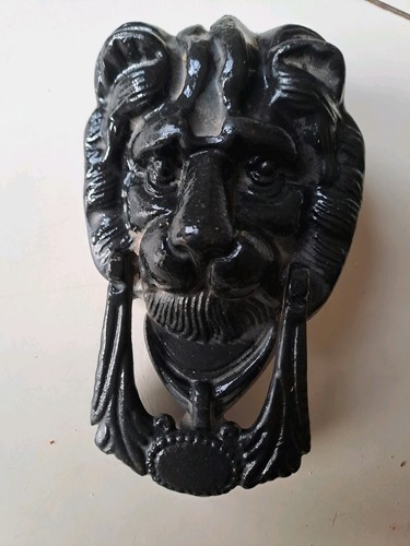 Heurtoir porte lion fonte - heurtoir, de
