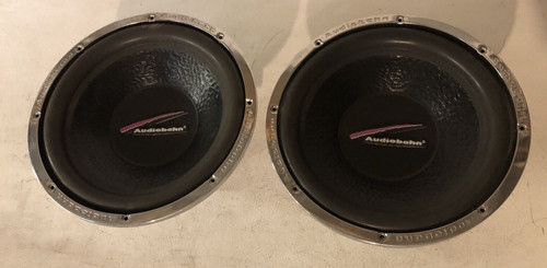 Pair vintage audiobahn - 2/pair,