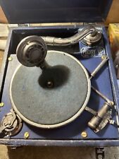 (n54) Antique Phony Up 32 Gramophone Works With Full Tray Head