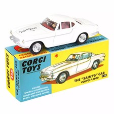 Corgi CD54321004 Volvo P 1800 1961 La voiture du Saint (Série TV) 1/45 - n°258