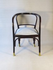 Fauteuil N°715 de Gustave Siegel pour KOHN, 1905. Backhausen, no Thonet