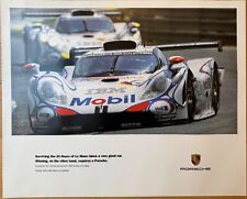 Porsche 911 GT1 - Poster - 24h Le Mans 1998 - BID NOW! OFFER NOW