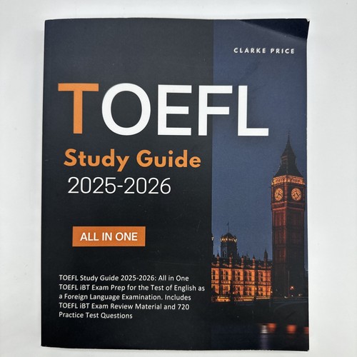 Toefl study guide 2025 2026 - guide, 2025-2026