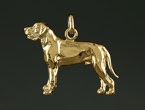 Pendentif chien dogue allemand - chien,
