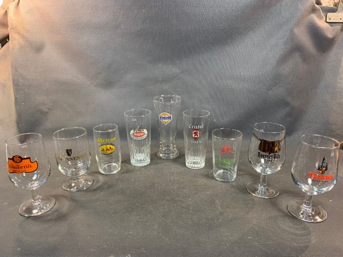 Lot anciens verres à - lot,