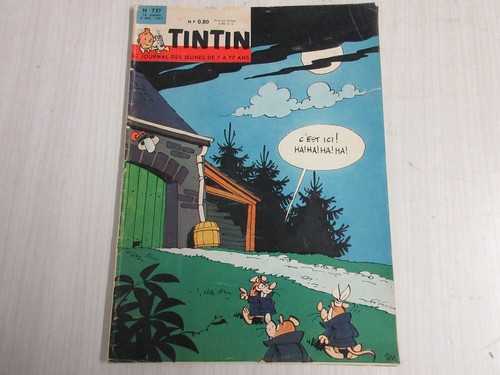 Tintin 737 1962 avion - 06.12.1962,