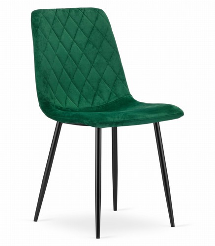 Fauteuil turin velours - fauteuil, vert