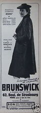 1938 BRUNSWICK ASTRAKAN COAT CHOICE CAPES & COATS ADVERTISING - ADVERTISING