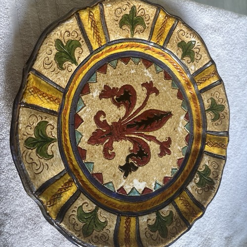 Deruta assiette murale - deruta,