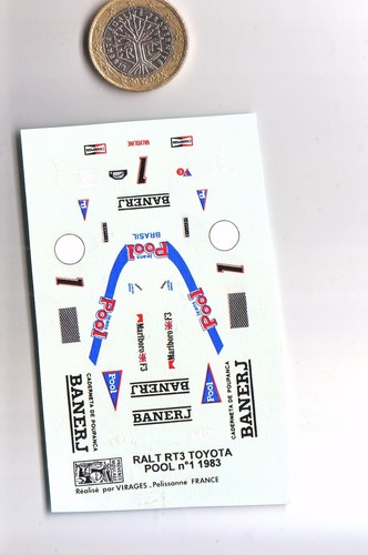 Decals decalcomanie ralt rt3 - decals,