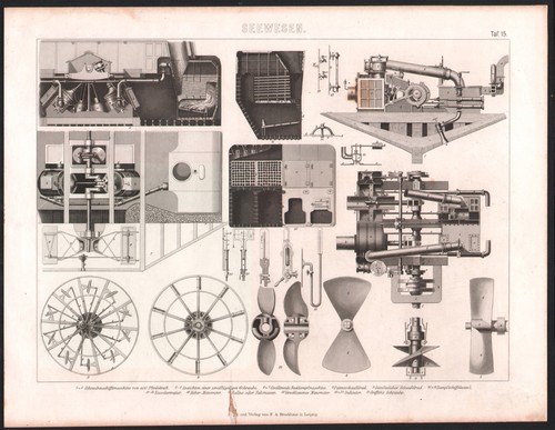1875 original engraving - original,