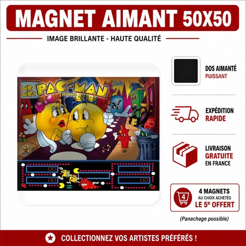 Magnet pac man - magnet, bally