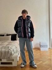 Veste Moncler - Doudoune Sans Manches Homme Bormes à capuche