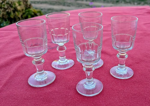 Anciens verres liqueur - 5,