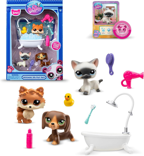 Coffret jeu hasbro littlest - de,